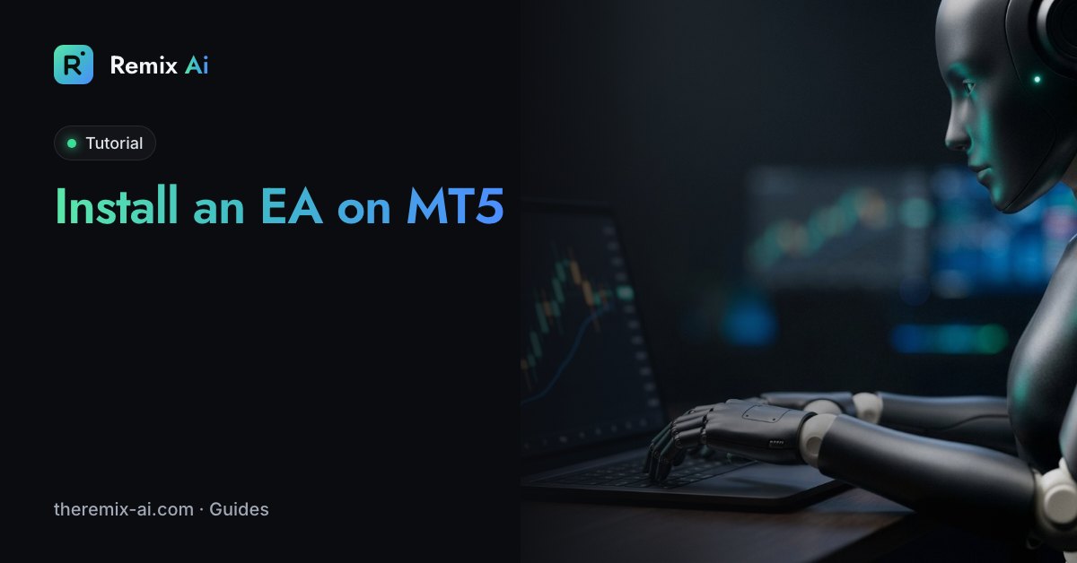 Install an EA on MT5, Remix Ai guide