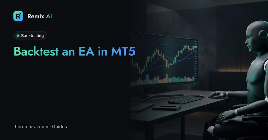 How to Backtest an EA in the MT5 Strategy Tester