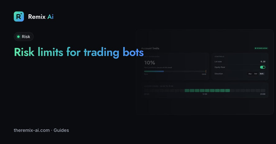 Risk Management for Trading Bots: Lot Size, Drawdown and Equity Stops
